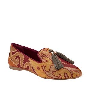 Birdies Starling Flat In Rust Tapestry Sz 8.5